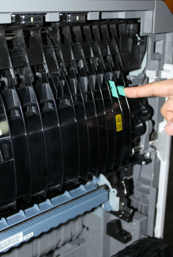 Paper jams in the fuser | Lexmark C792